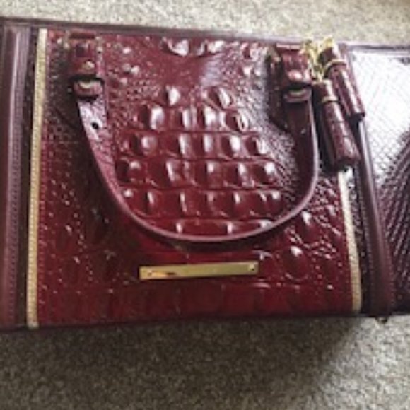 Rosetta Black Melbourne Leather Satchel | BRAHMIN Brahmin purse